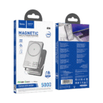Hoco Q36 PD20W Magnetic Wireless Charging Power Bank Grey (5000mAh) Packaging