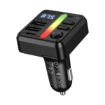 Hoco E89 PD45W QC3.0 (USB-A / USB-C) with wireless FM transmitter