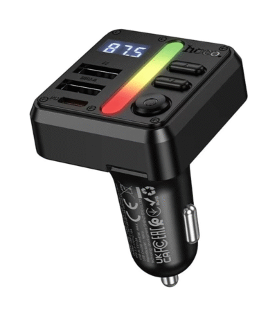 Hoco E89 PD45W QC3.0 (USB-A / USB-C) with wireless FM transmitter